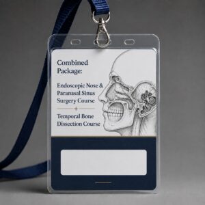 Combined Package: Endoscopic Nose & Paranasal Sinus Surgery Course + Temporal Bone Dissection Course